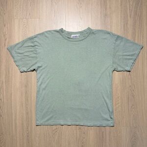 Jungmaven Vernon Hemp Blend Short Sleeve T-Shirt Mens Medium Green USA